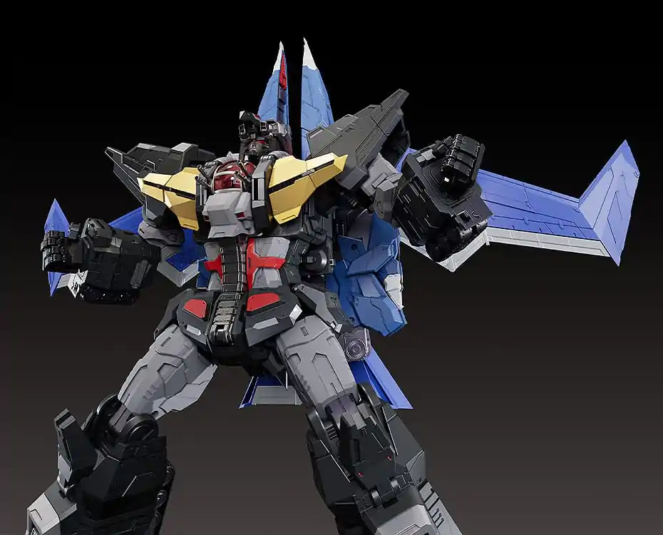 Dancouga - Super Beast Machine God Diecast / PVC Actionfigur The Gattai Black Wing 20 cm Produktfoto