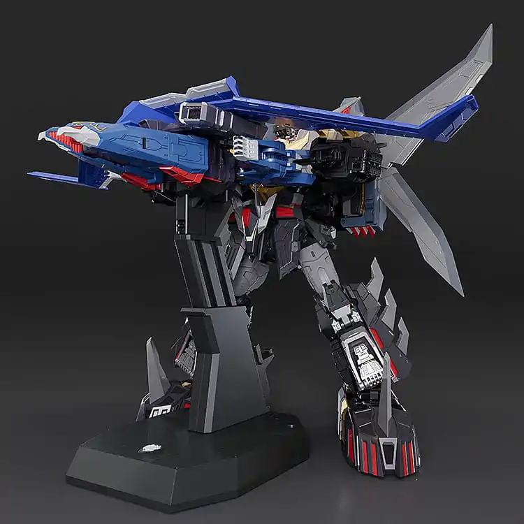 Dancouga - Super Beast Machine God Diecast / PVC Actionfigur The Gattai Black Wing 20 cm Produktfoto