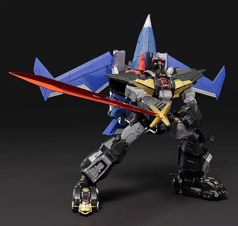 Dancouga - Super Beast Machine God Diecast / PVC Actionfigur The Gattai Black Wing 20 cm Produktfoto