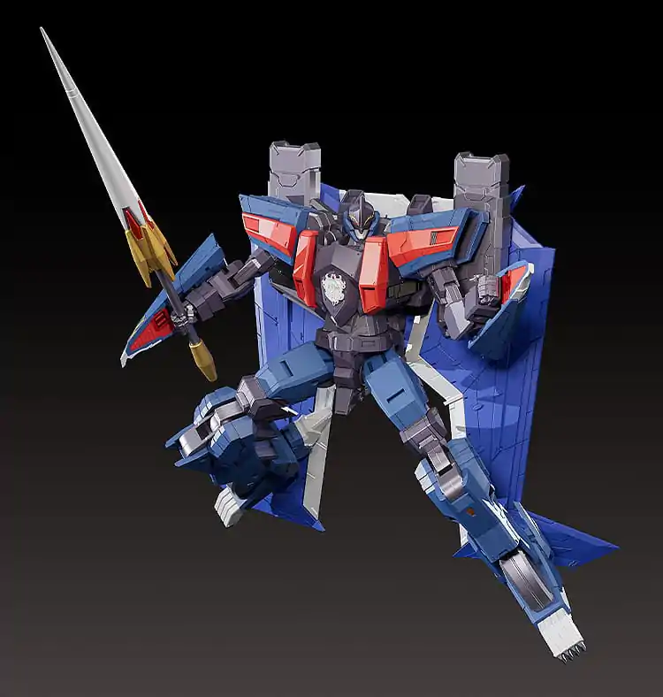 Dancouga - Super Beast Machine God Diecast / PVC Actionfigur The Gattai Black Wing 20 cm Produktfoto