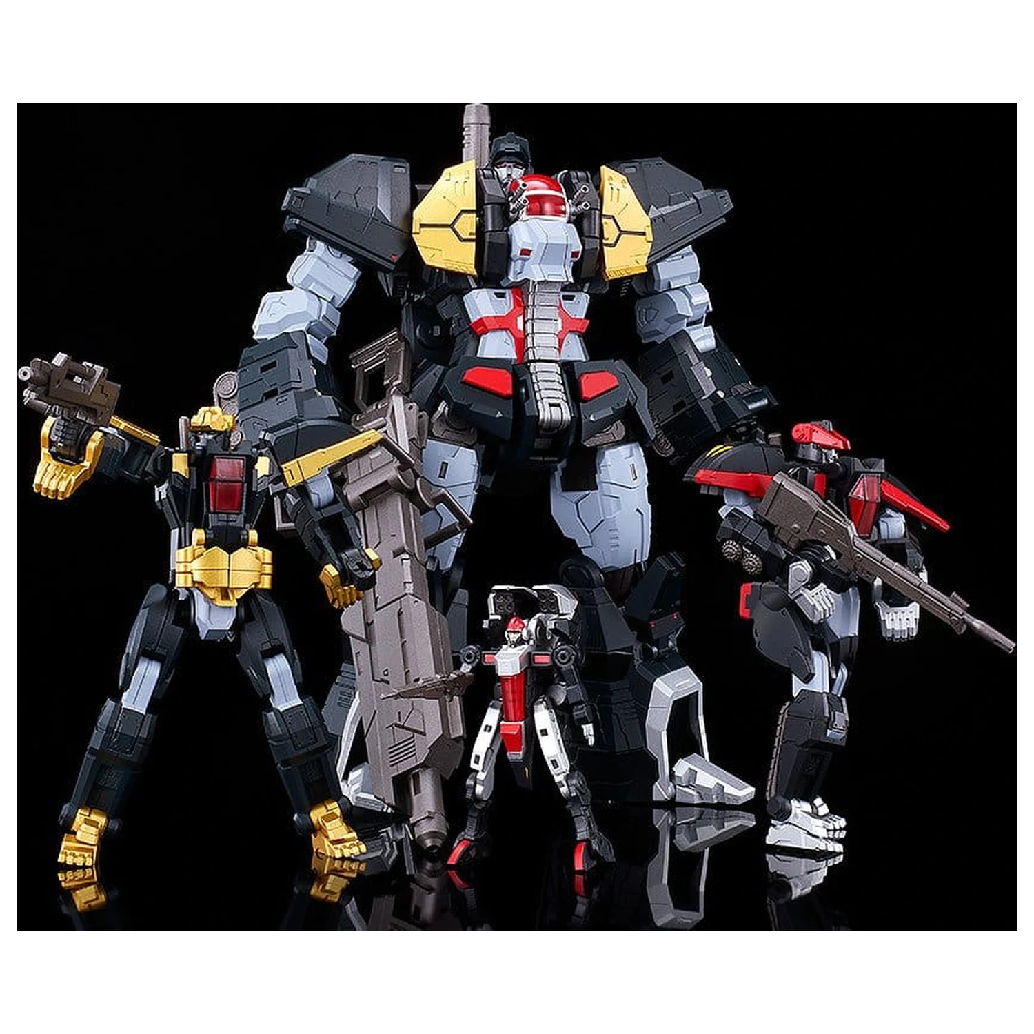 Dancouga - Super Beast Machine God Moderoid Kunststoffmodellbausatz Dancouga 23 cm Produktfoto