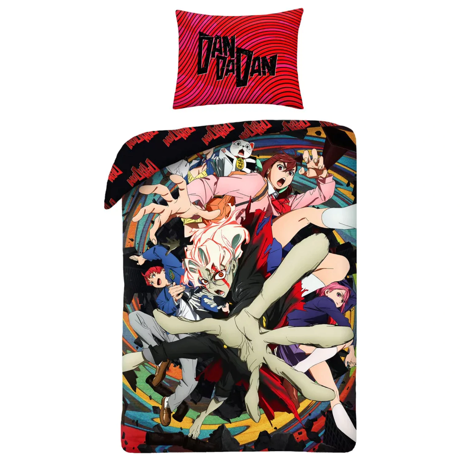 Dandadan Chaos Bettbezug Produktfoto