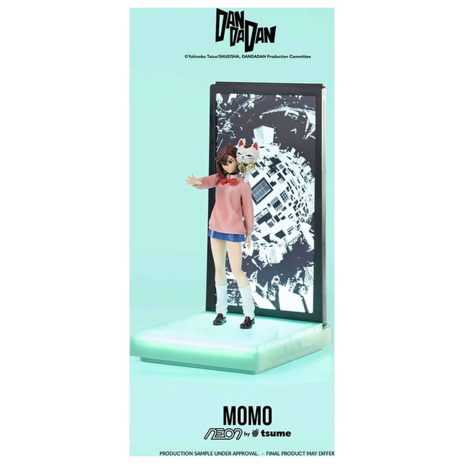 Dandadan Neon Figur 1/9 Momo 25 cm Produktfoto