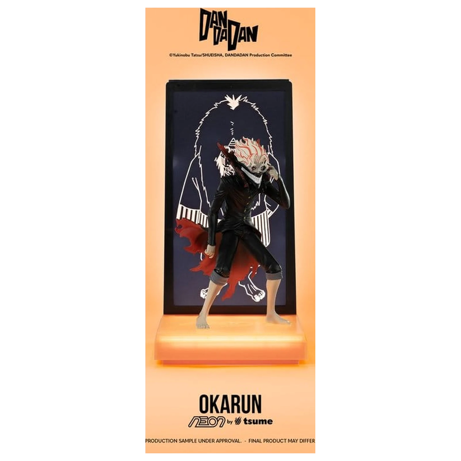 Dandadan Neon Figur 1/9 Okarun 25 cm Produktfoto