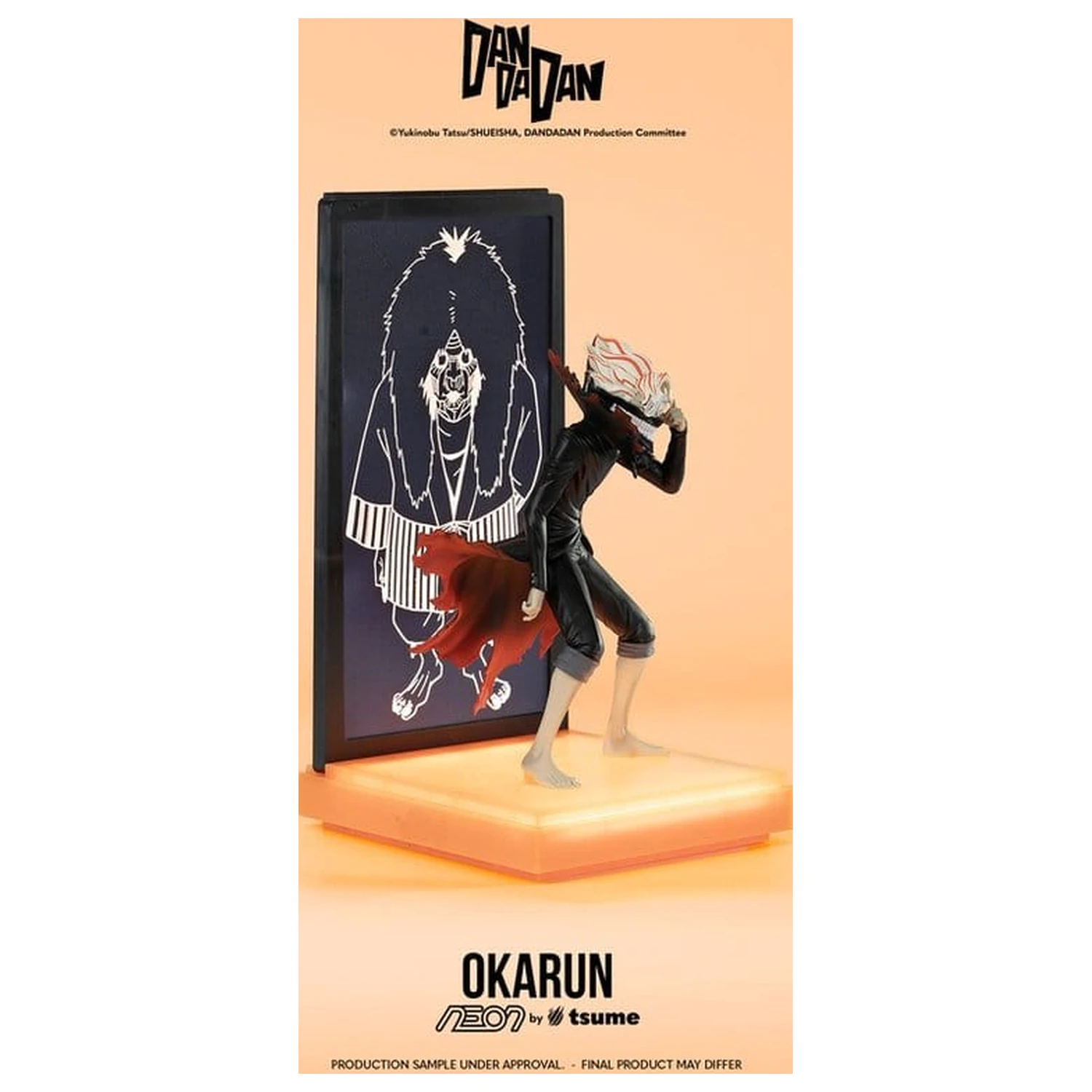 Dandadan Neon Figur 1/9 Okarun 25 cm Produktfoto
