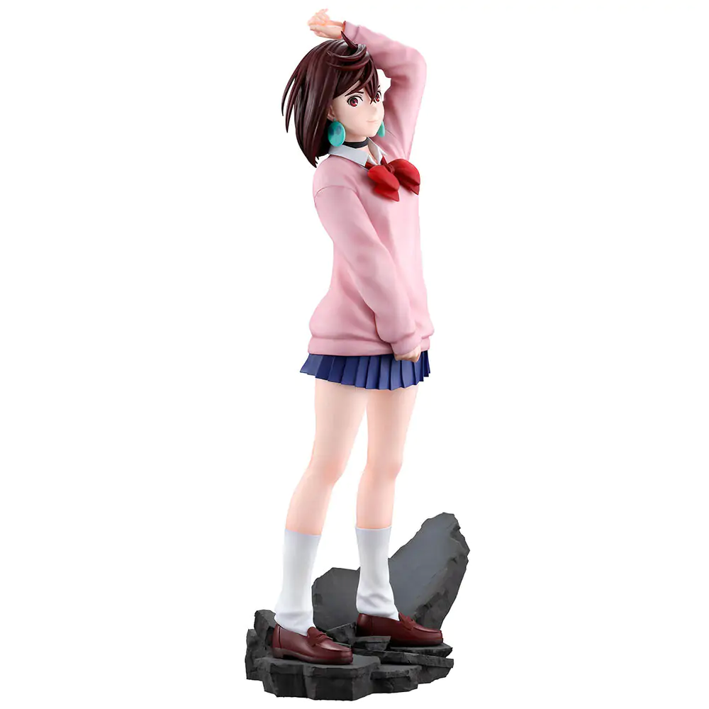 Dandadan überwältigende Monstrosität ein starker Angriff Momo Figur 22 cm Produktfoto