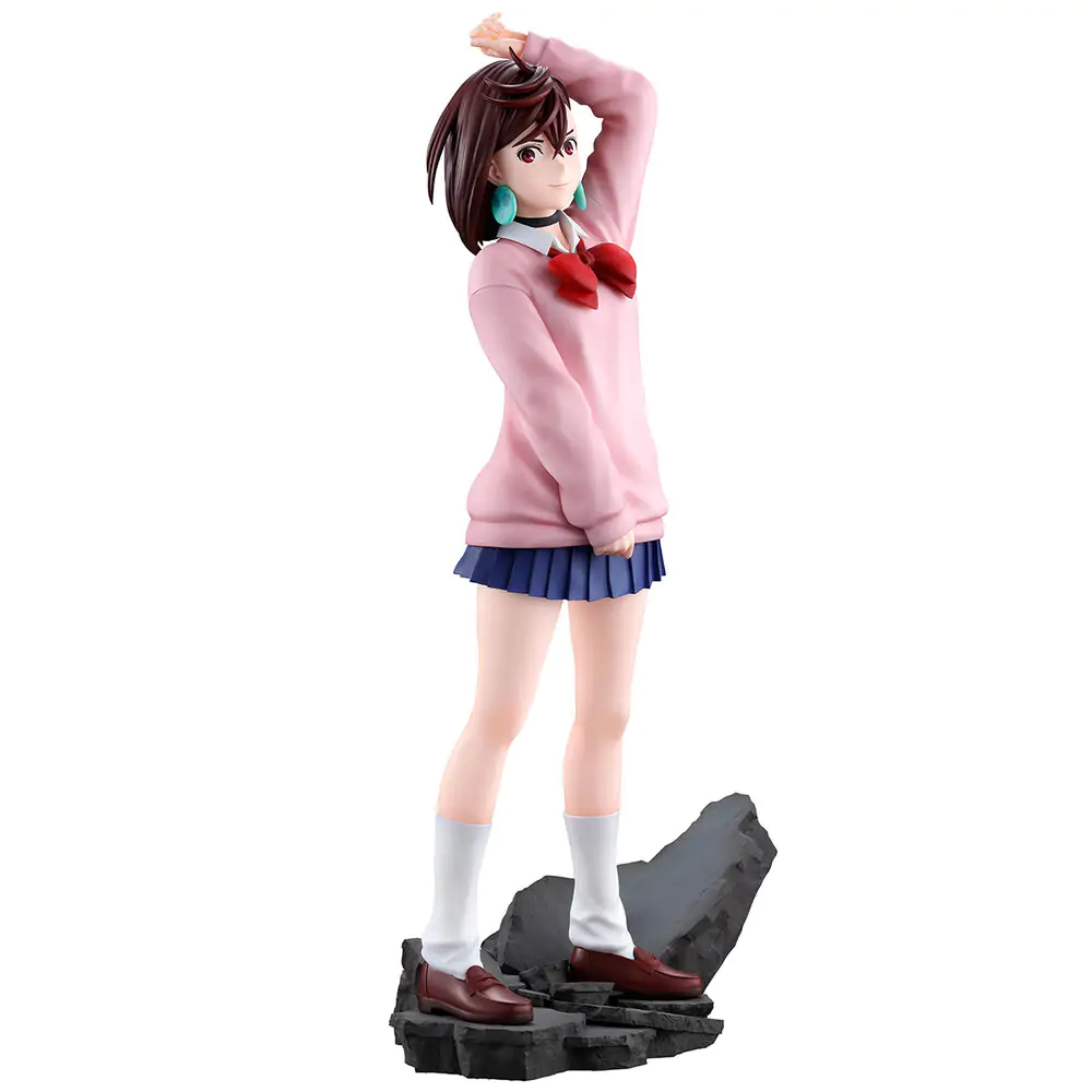 Dandadan überwältigende Monstrosität ein starker Angriff Momo Figur 22 cm Produktfoto
