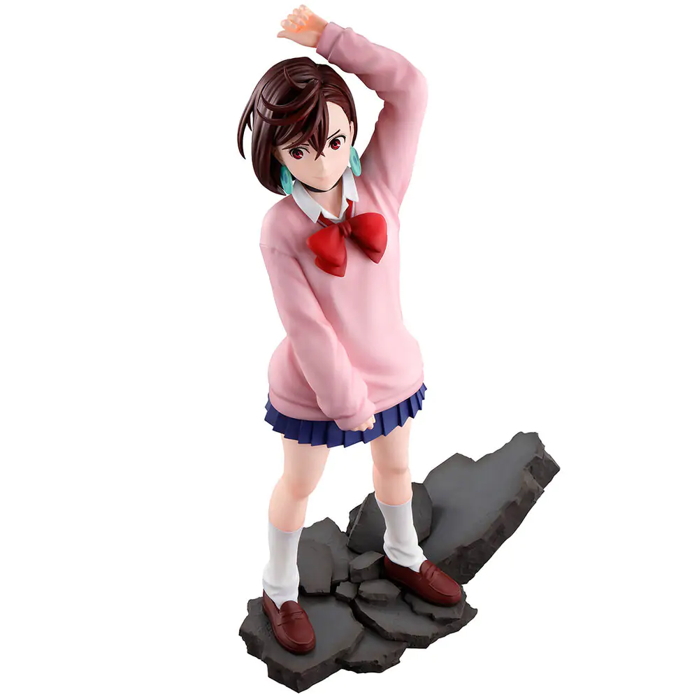 Dandadan überwältigende Monstrosität ein starker Angriff Momo Figur 22 cm Produktfoto