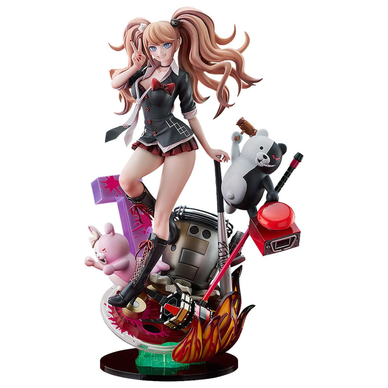 Danganronpa PVC Statue 1/7 Junko Enoshima: 15th Anniversary Ver. 28 cm Produktfoto