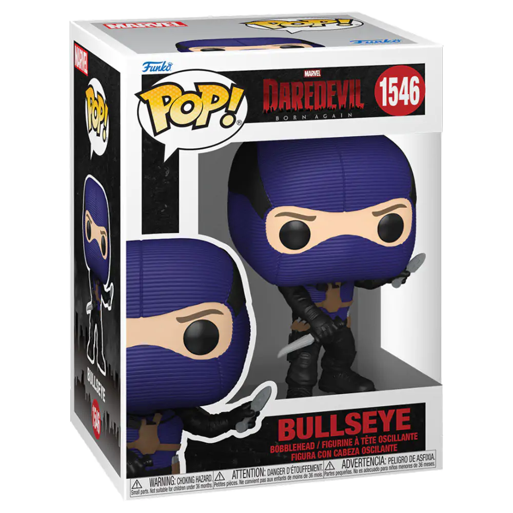 Daredevil: Born Again Funko POP! Marvel Vinyl Figur Bullseye 9 cm Produktfoto