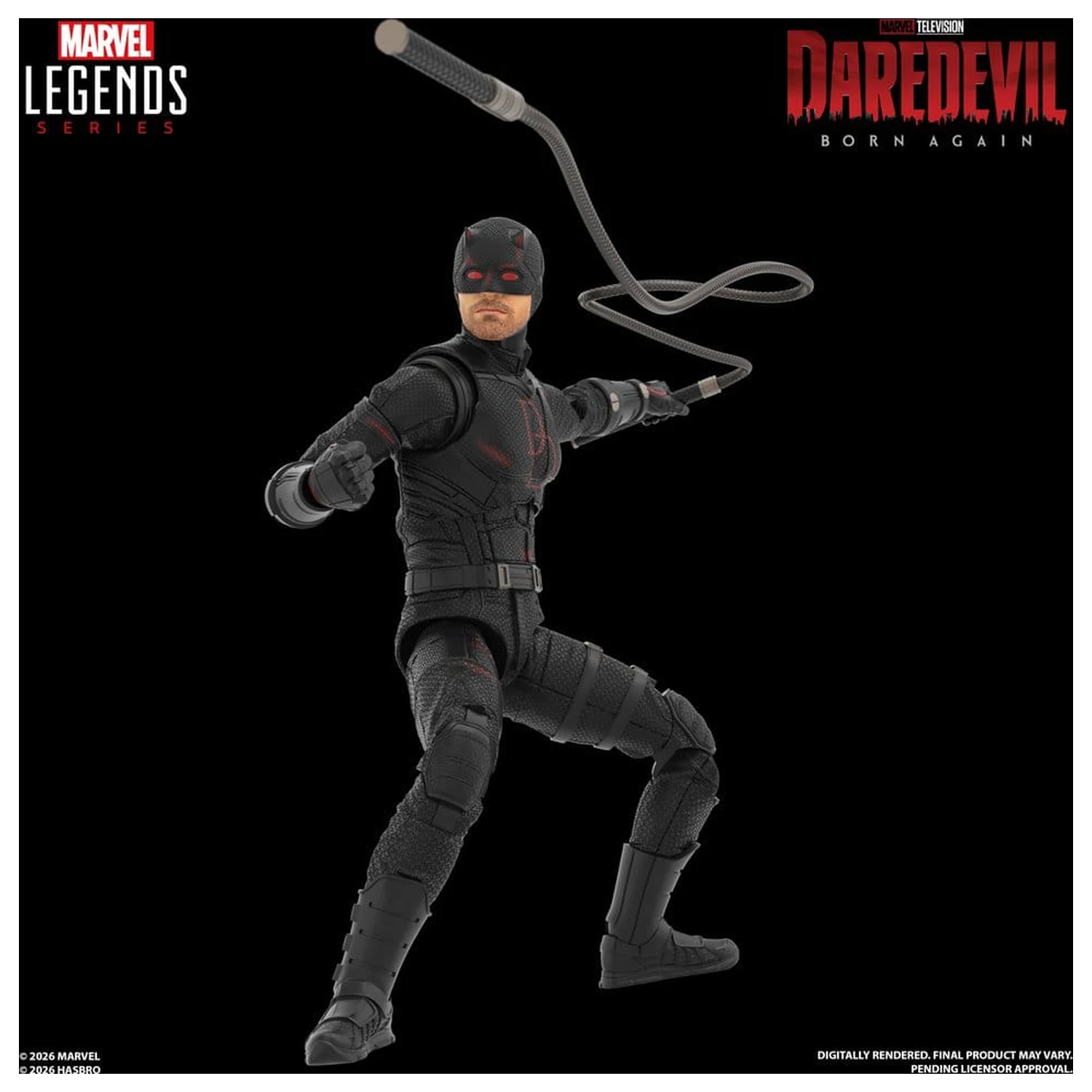 Daredevil: Born Again Marvel Legends Actionfigur 2er-Pack Daredevil & Jessica Jones 15 cm Produktfoto