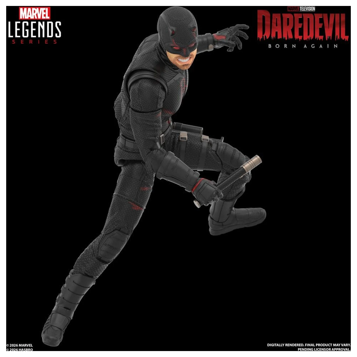 Daredevil: Born Again Marvel Legends Actionfigur 2er-Pack Daredevil & Jessica Jones 15 cm Produktfoto