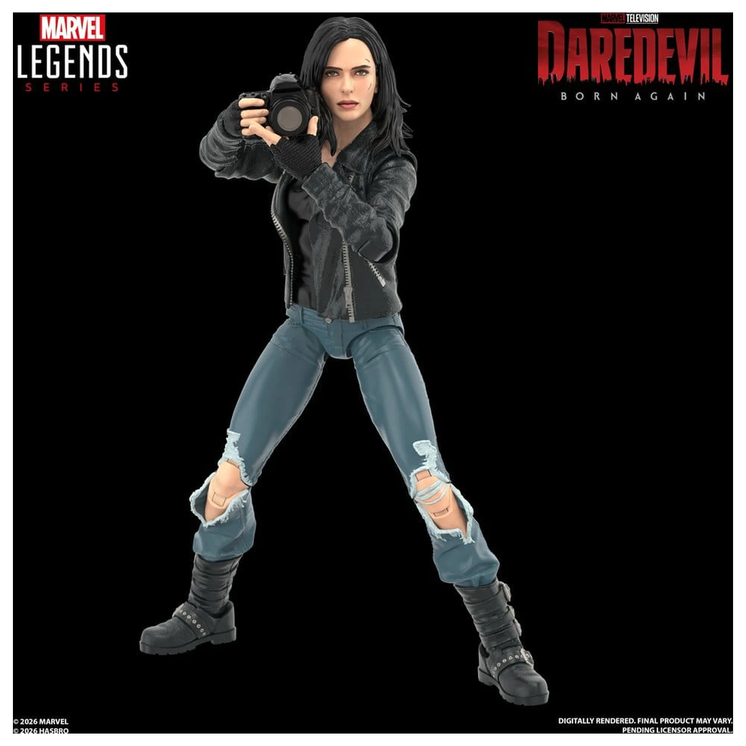 Daredevil: Born Again Marvel Legends Actionfigur 2er-Pack Daredevil & Jessica Jones 15 cm Produktfoto