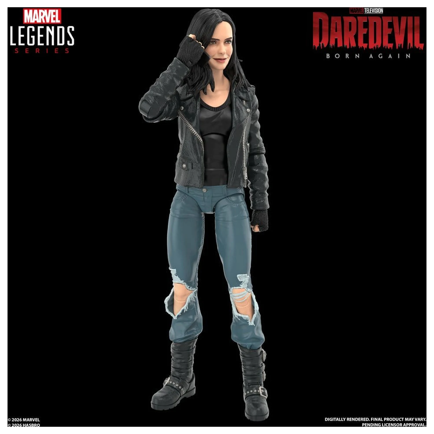 Daredevil: Born Again Marvel Legends Actionfigur 2er-Pack Daredevil & Jessica Jones 15 cm Produktfoto