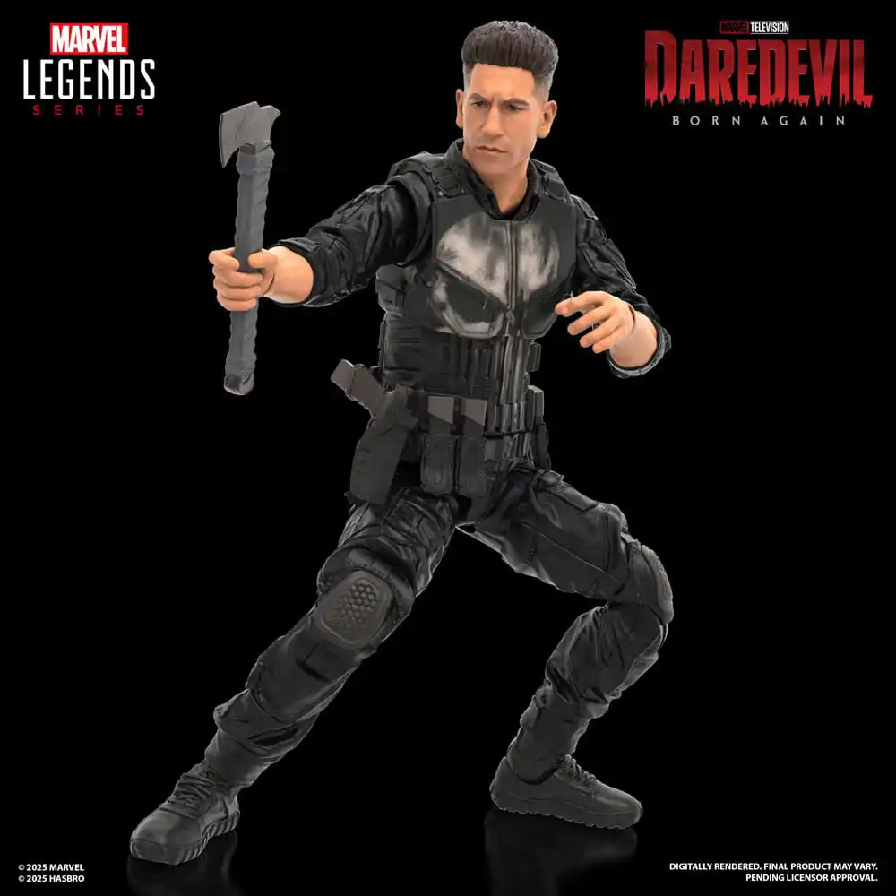Daredevil: Born Again Marvel Legends Actionfigur Punisher 15 cm Produktfoto