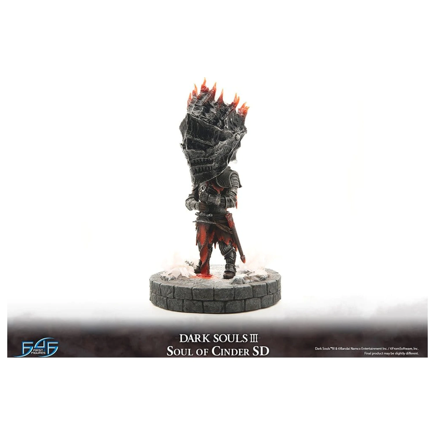 Dark Souls III Harz Statue Soul of Cinder SD 22 cm Produktfoto
