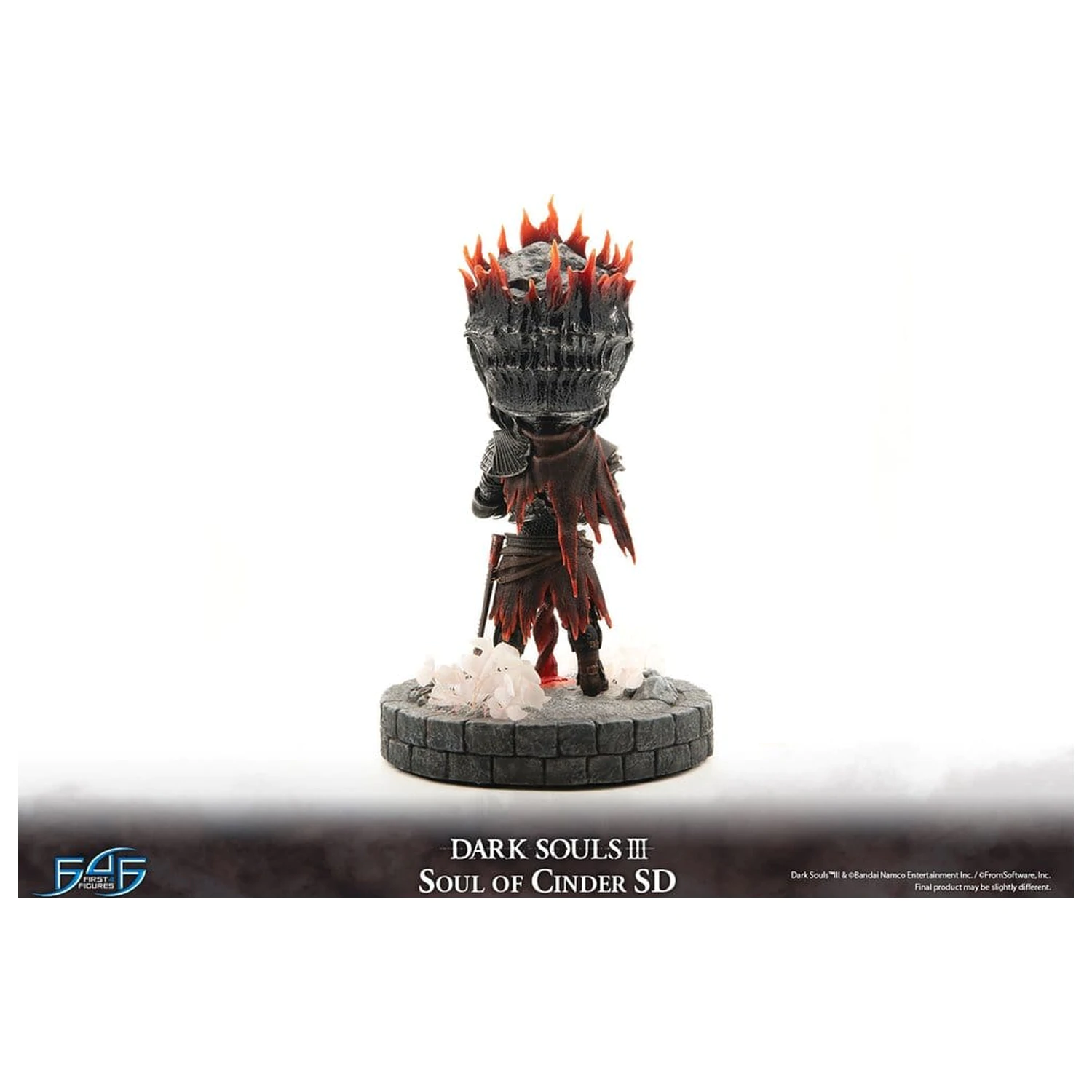 Dark Souls III Harz Statue Soul of Cinder SD 22 cm Produktfoto