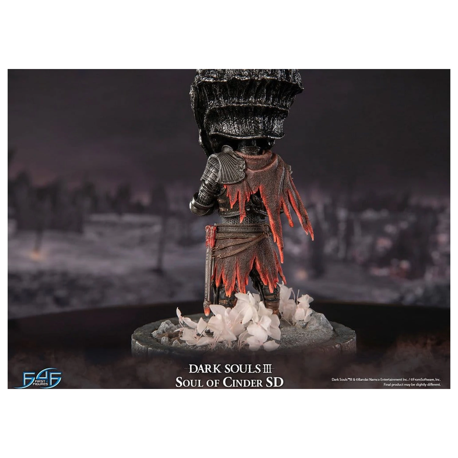 Dark Souls III Harz Statue Soul of Cinder SD 22 cm Produktfoto