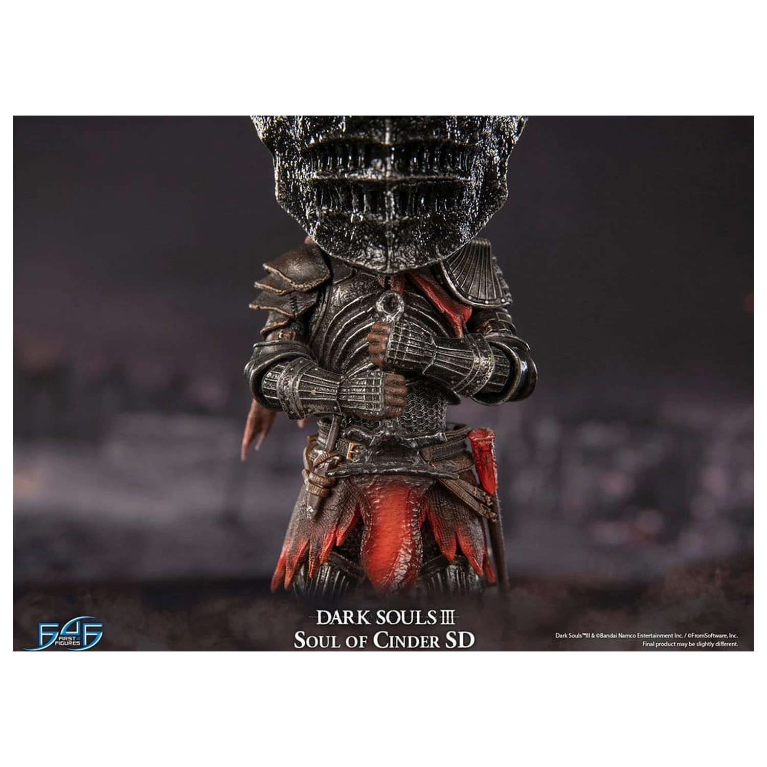Dark Souls III Harz Statue Soul of Cinder SD 22 cm Produktfoto