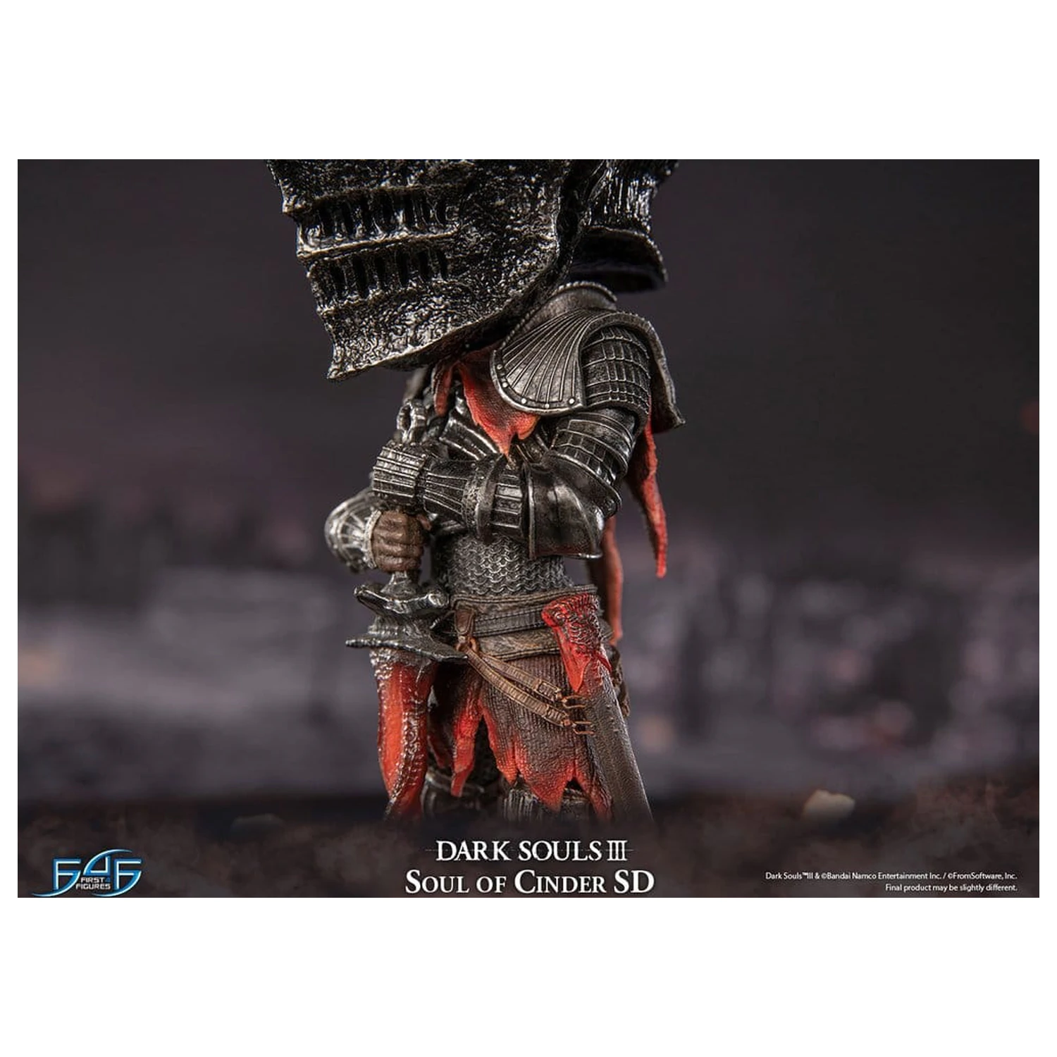 Dark Souls III Harz Statue Soul of Cinder SD 22 cm Produktfoto