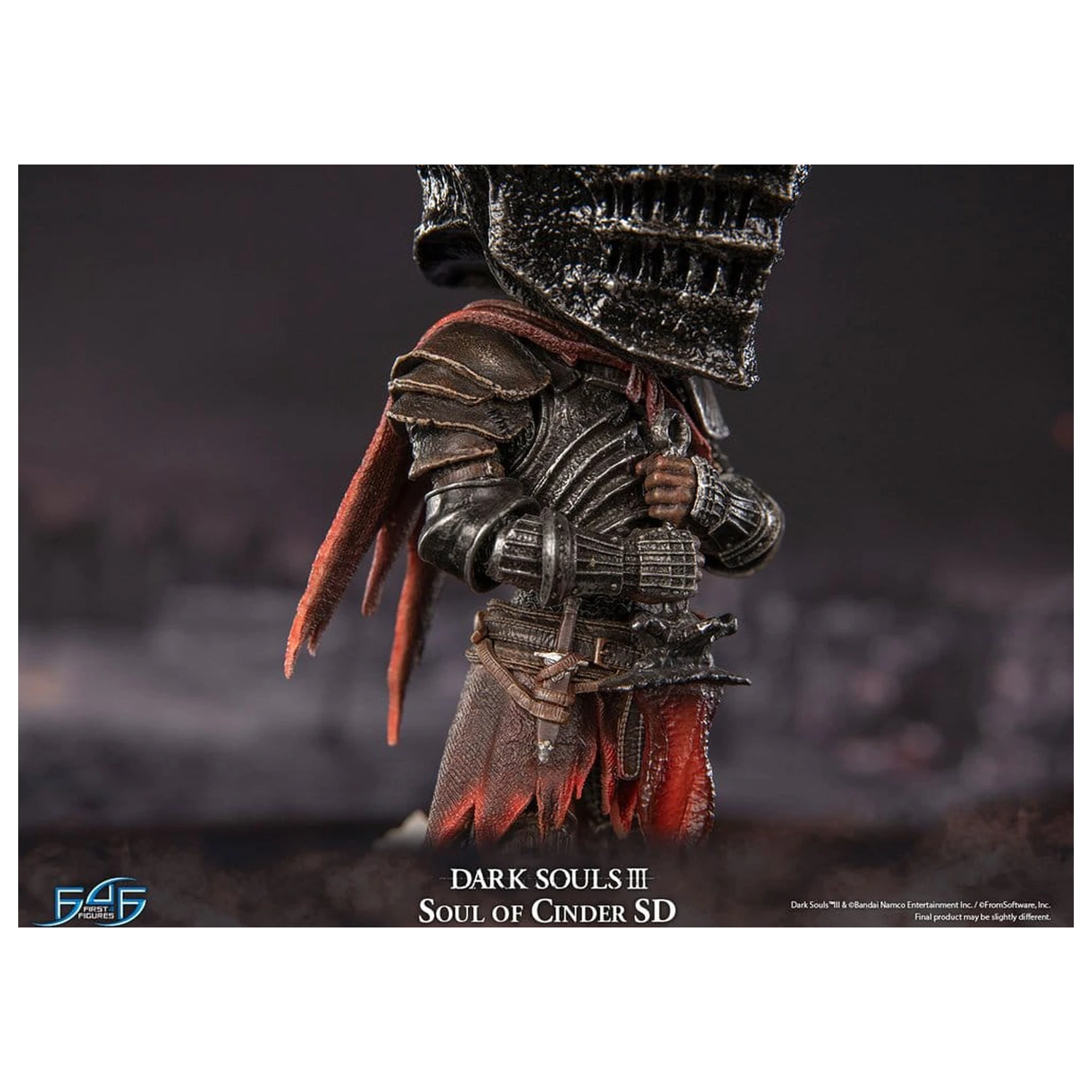 Dark Souls III Harz Statue Soul of Cinder SD 22 cm Produktfoto