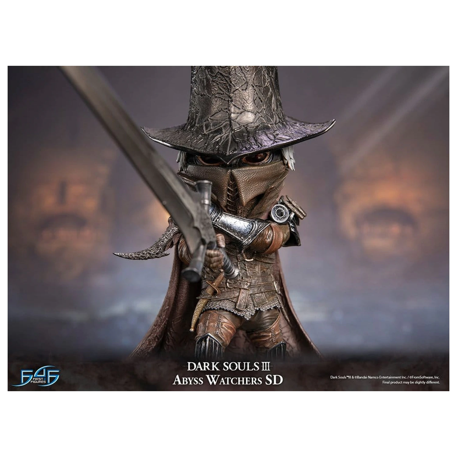 Dark Souls III Harz Statue The Abyss Watchers SD 26 cm Produktfoto