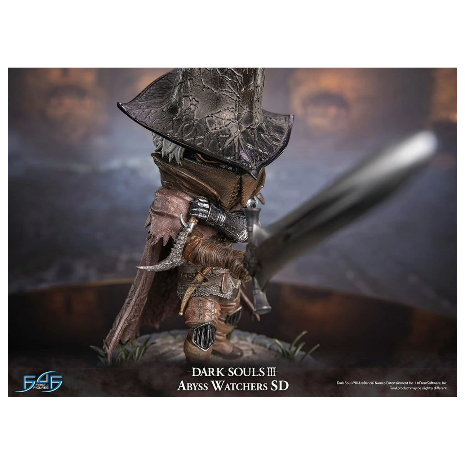 Dark Souls III Harz Statue The Abyss Watchers SD 26 cm Produktfoto