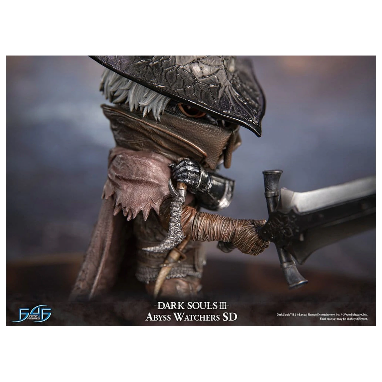Dark Souls III Harz Statue The Abyss Watchers SD 26 cm Produktfoto