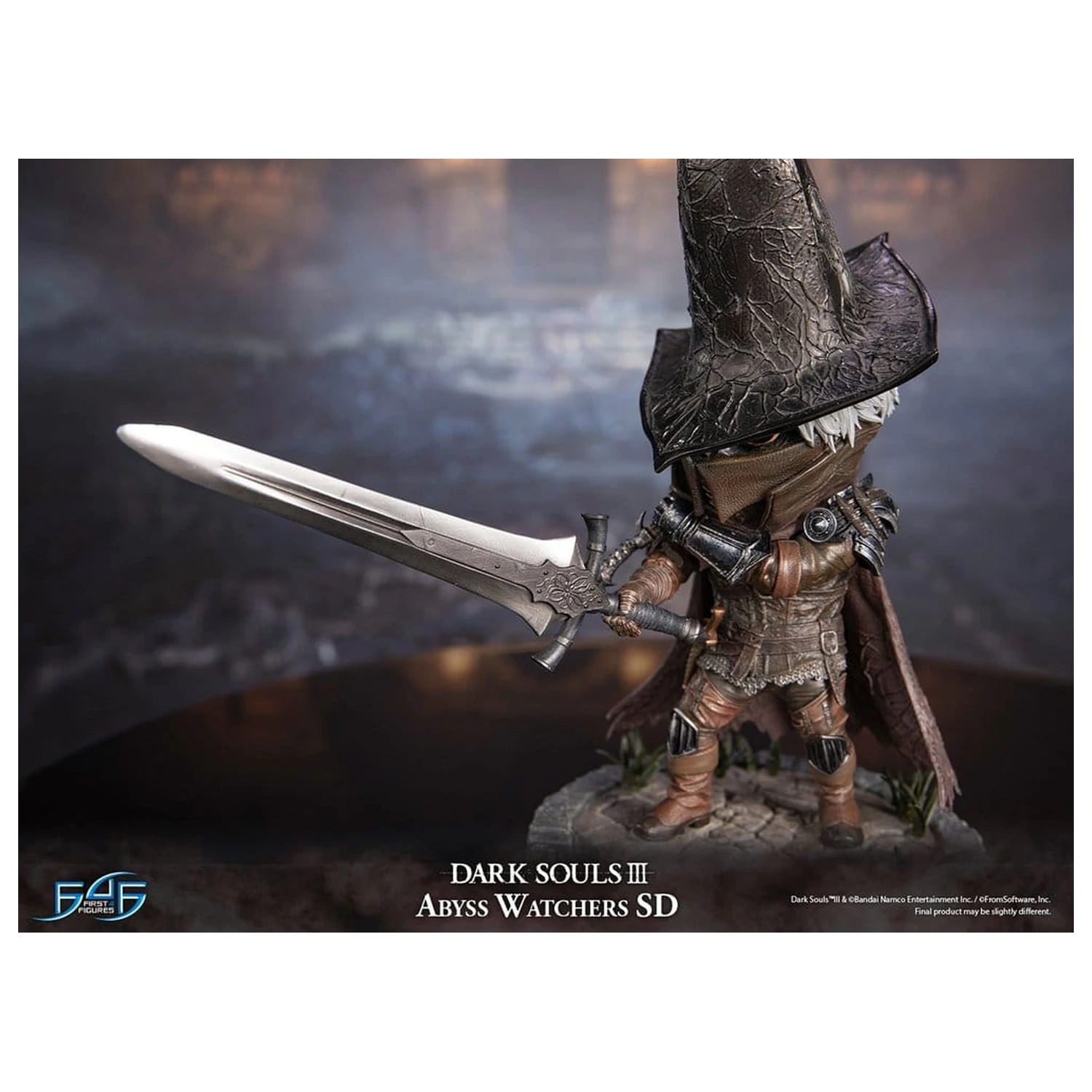 Dark Souls III Harz Statue The Abyss Watchers SD 26 cm Produktfoto