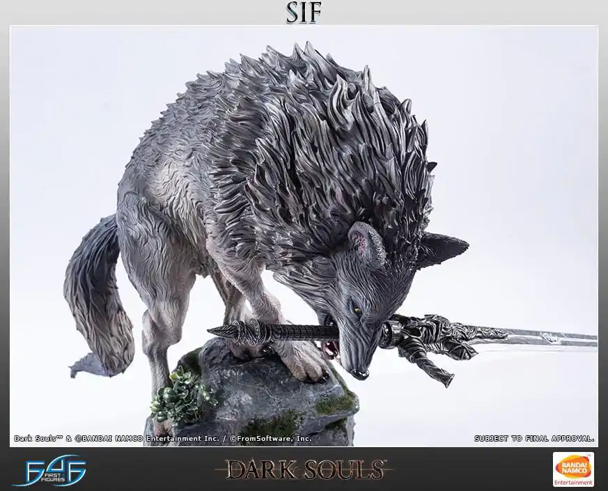 Dark Souls Statue Großer Grauer Wolf Sif 64 cm termékfotó