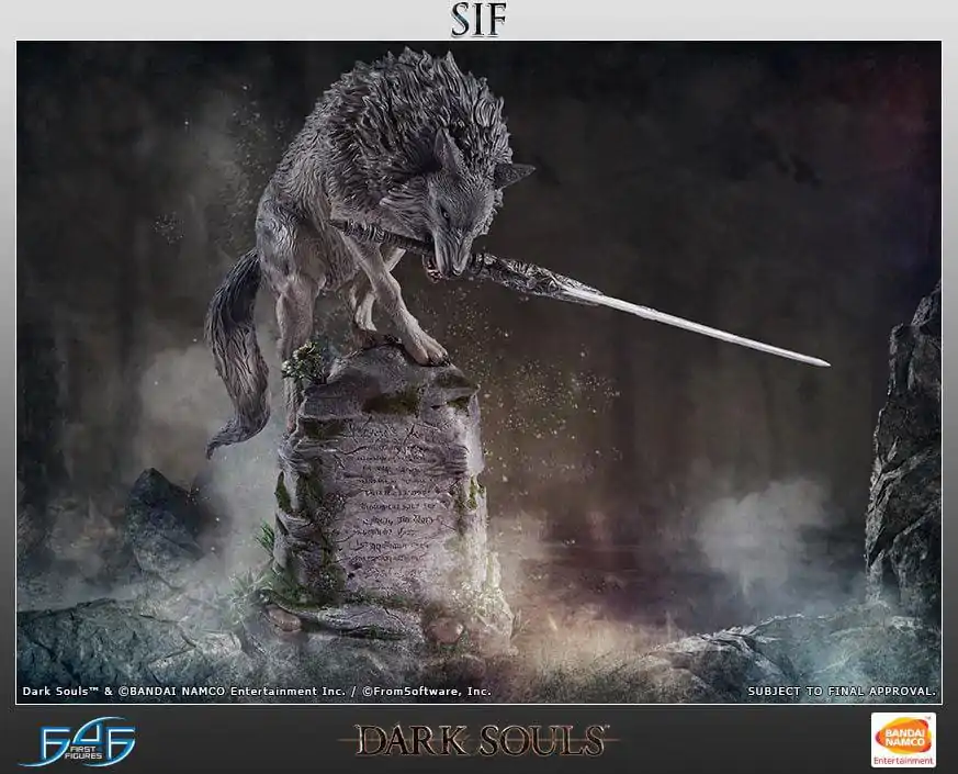 Dark Souls Statue Großer Grauer Wolf Sif 64 cm termékfotó