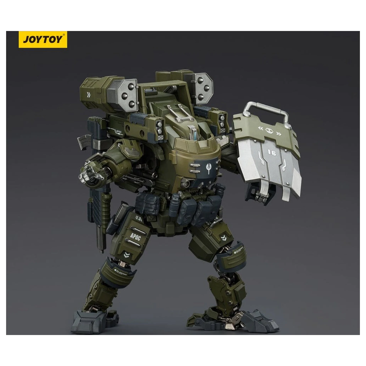 Dark Source Actionfigur 1/25 APOC Series Storm Surge Heavy Fire Assault Mech ST-8616 14 cm Produktfoto