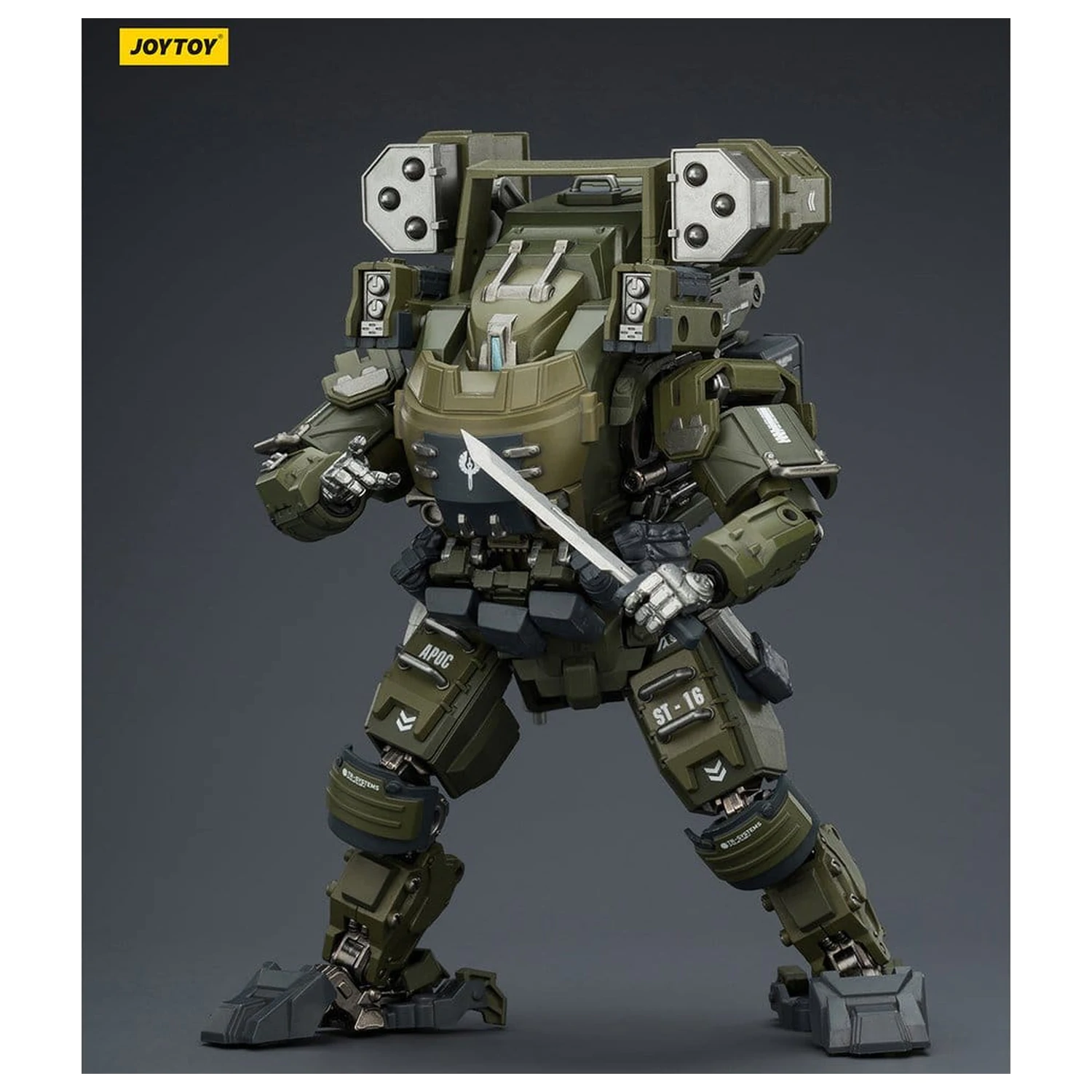 Dark Source Actionfigur 1/25 APOC Series Storm Surge Heavy Fire Assault Mech ST-8616 14 cm Produktfoto