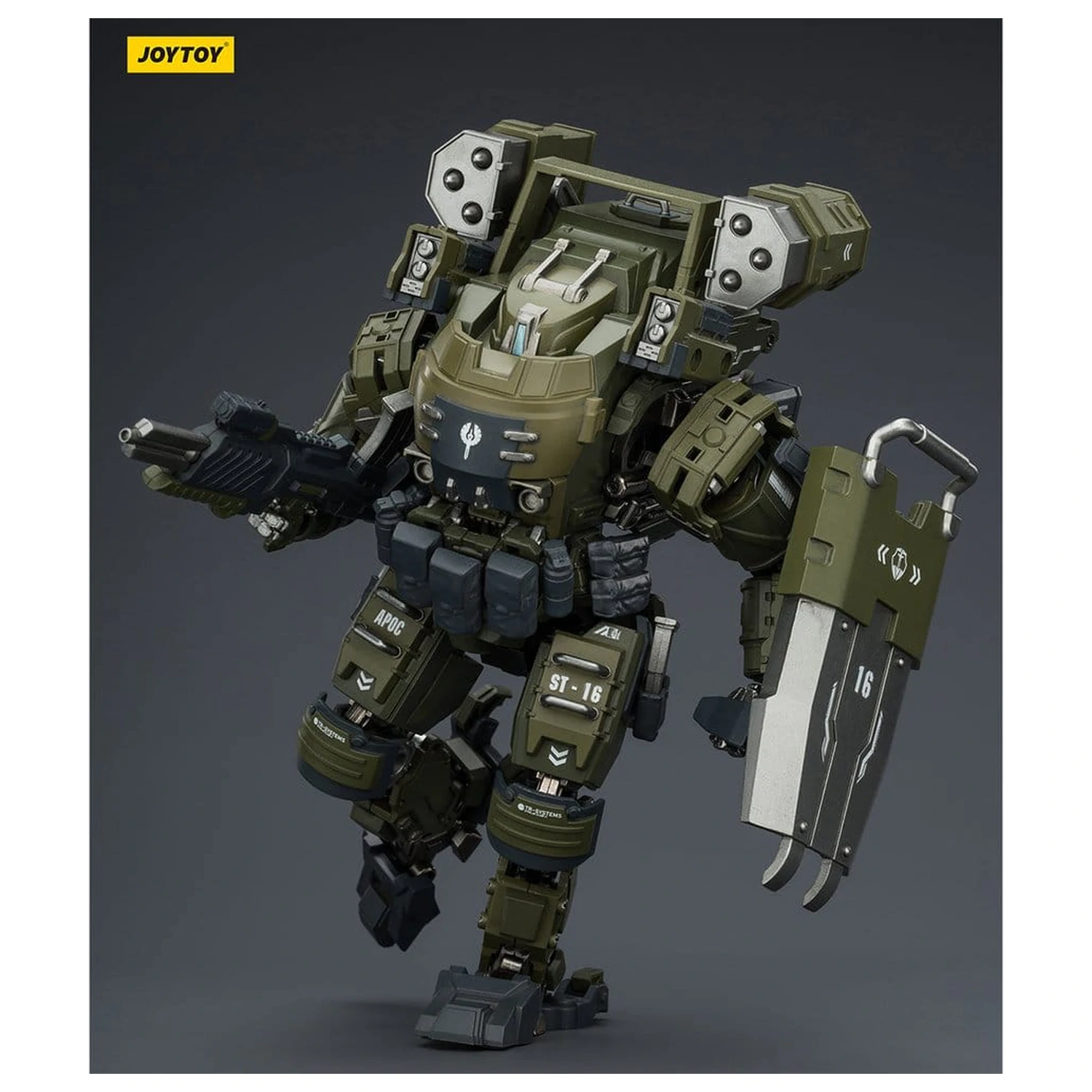 Dark Source Actionfigur 1/25 APOC Series Storm Surge Heavy Fire Assault Mech ST-8616 14 cm Produktfoto