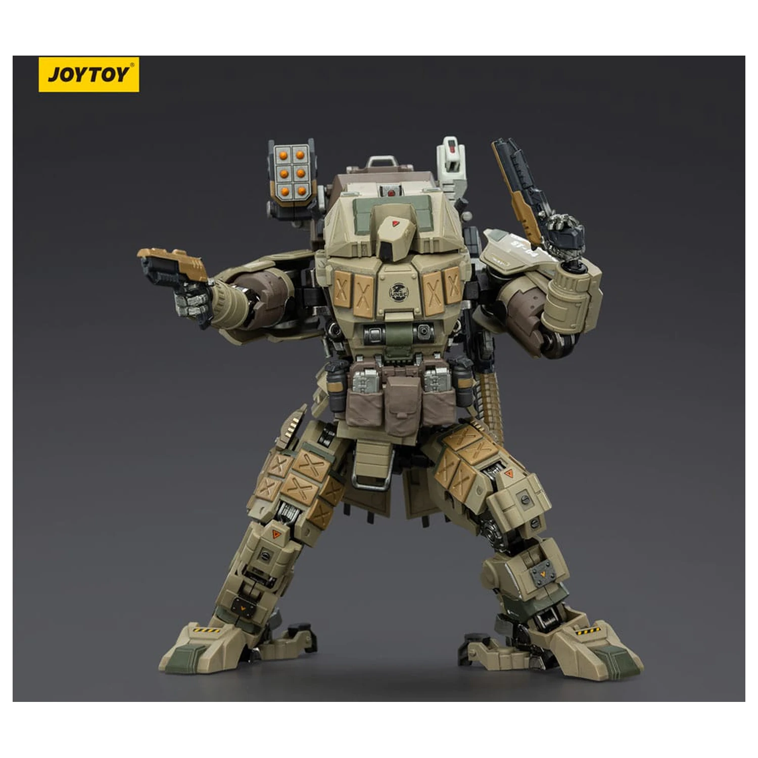 Dark Source Action Figur APOC Series Iron Vanguard Heavy Assault Mech 16 cm Produktfoto