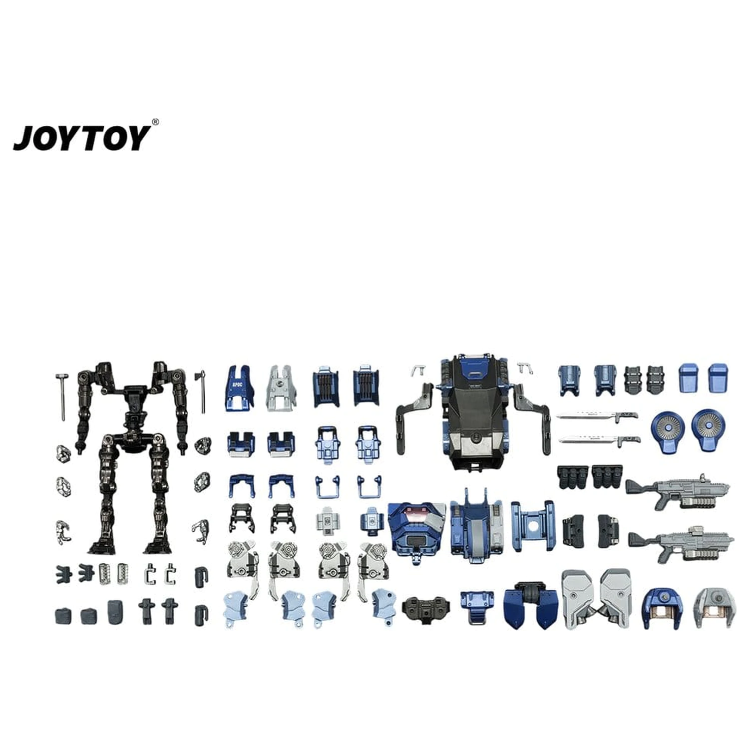 Dark Source APOC Series Actionfigur Crusher Rapid Assault Mech ST-8628 17 cm Produktfoto