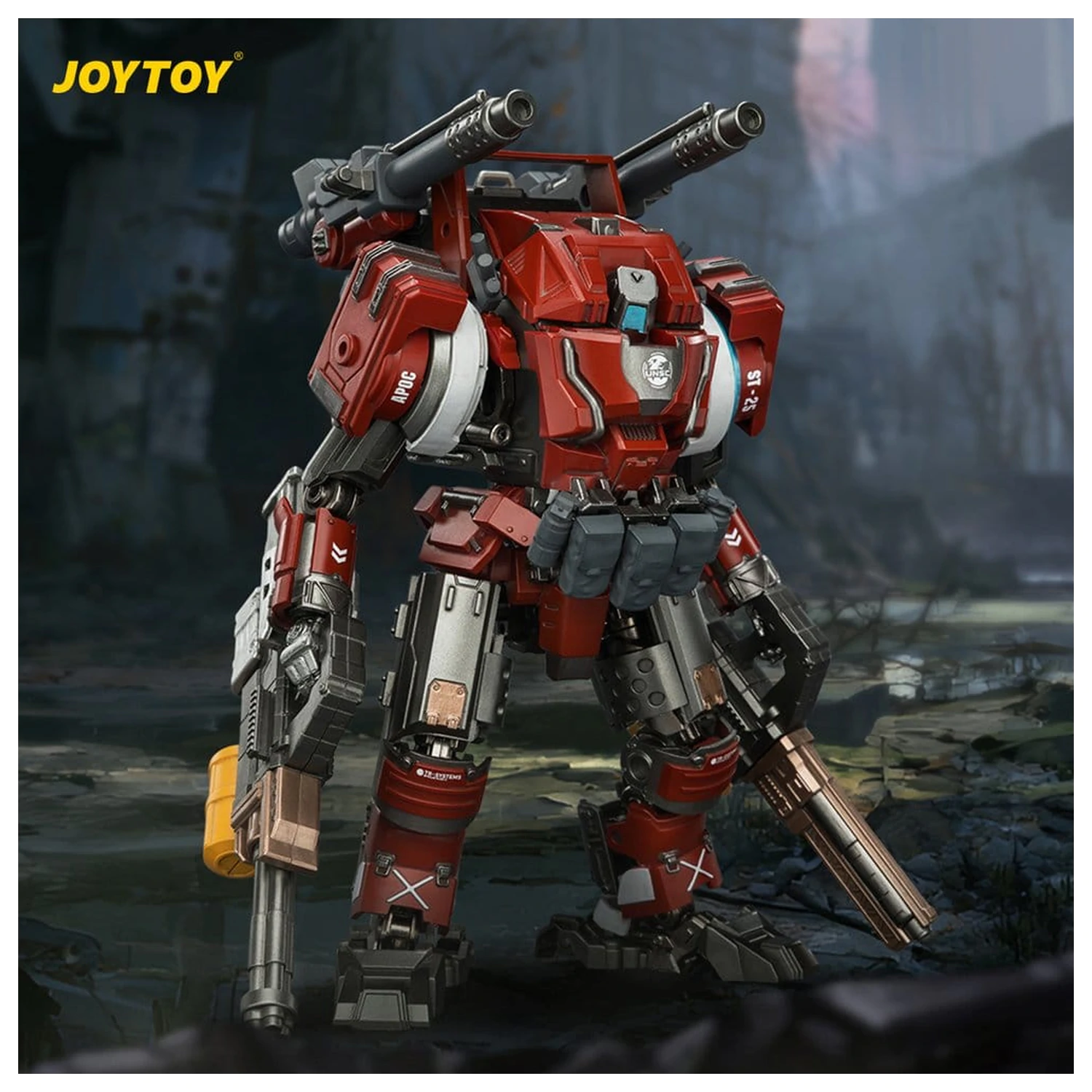 Dark Source APOC Series Action Figur Iron Skybearer Heavy Fire Assault Mech ST-8625 17 cm Produktfoto