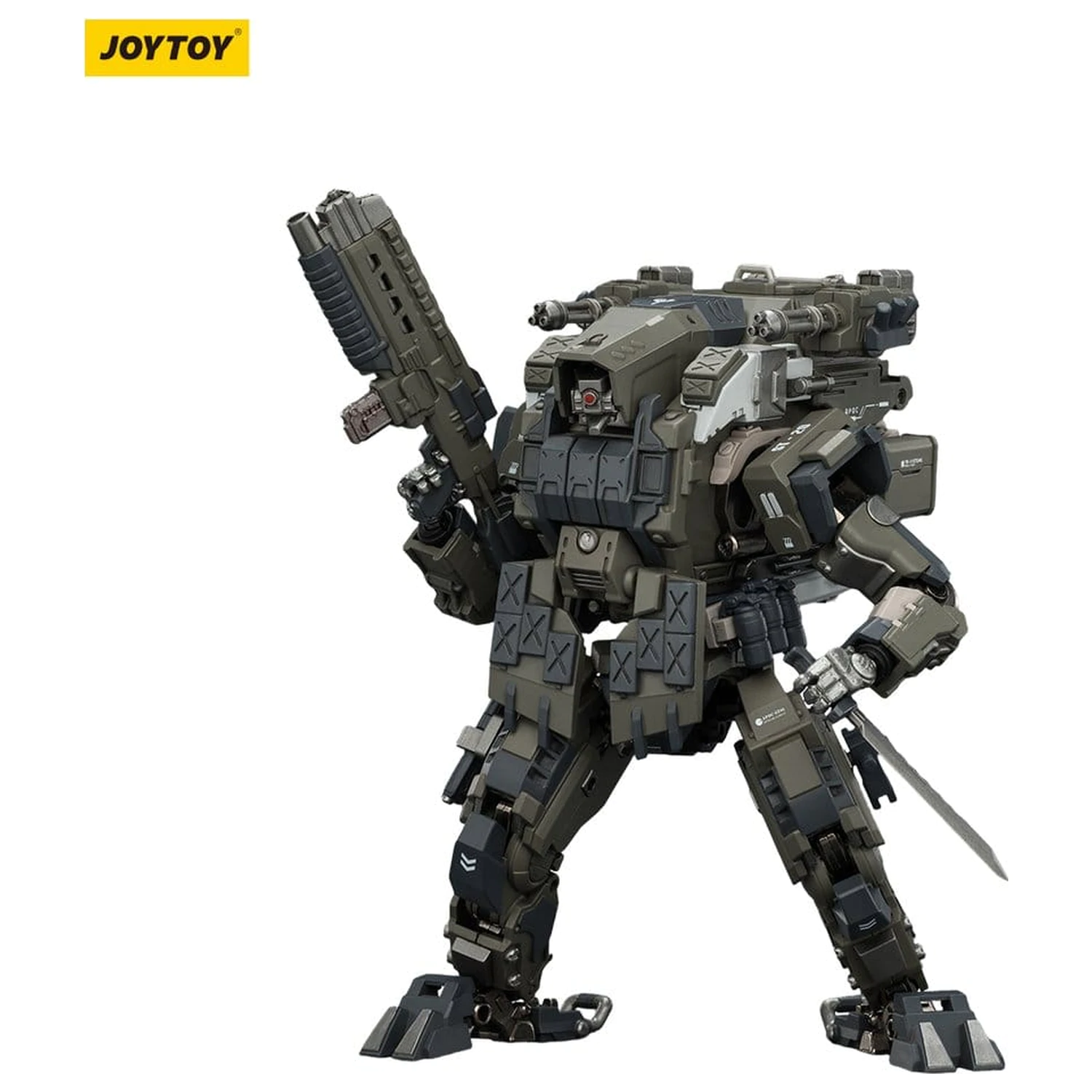 Dark Source Action Figur APOC Series Razor Stealth/Night Ops Mech 17 cm Produktfoto