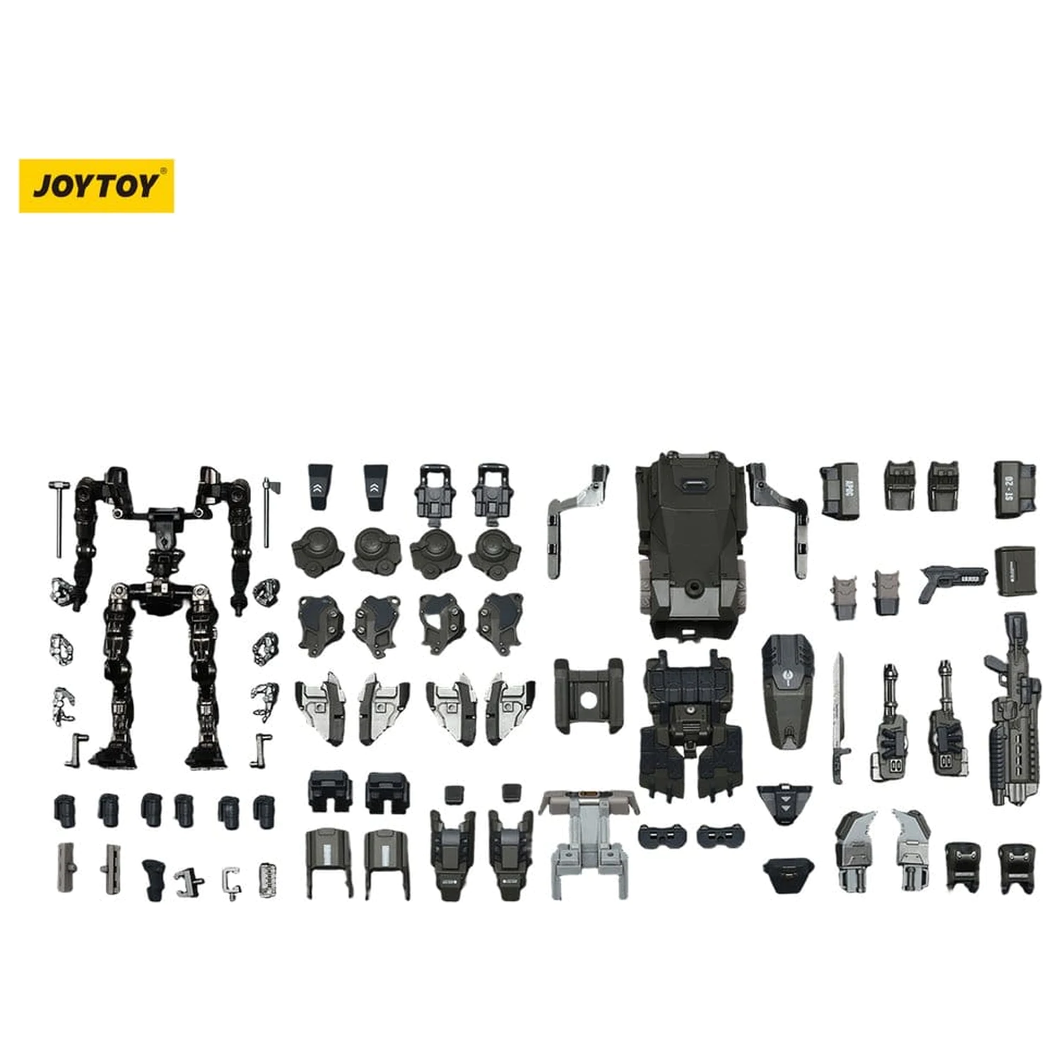 Dark Source Action Figur APOC Series Razor Stealth/Night Ops Mech 17 cm Produktfoto
