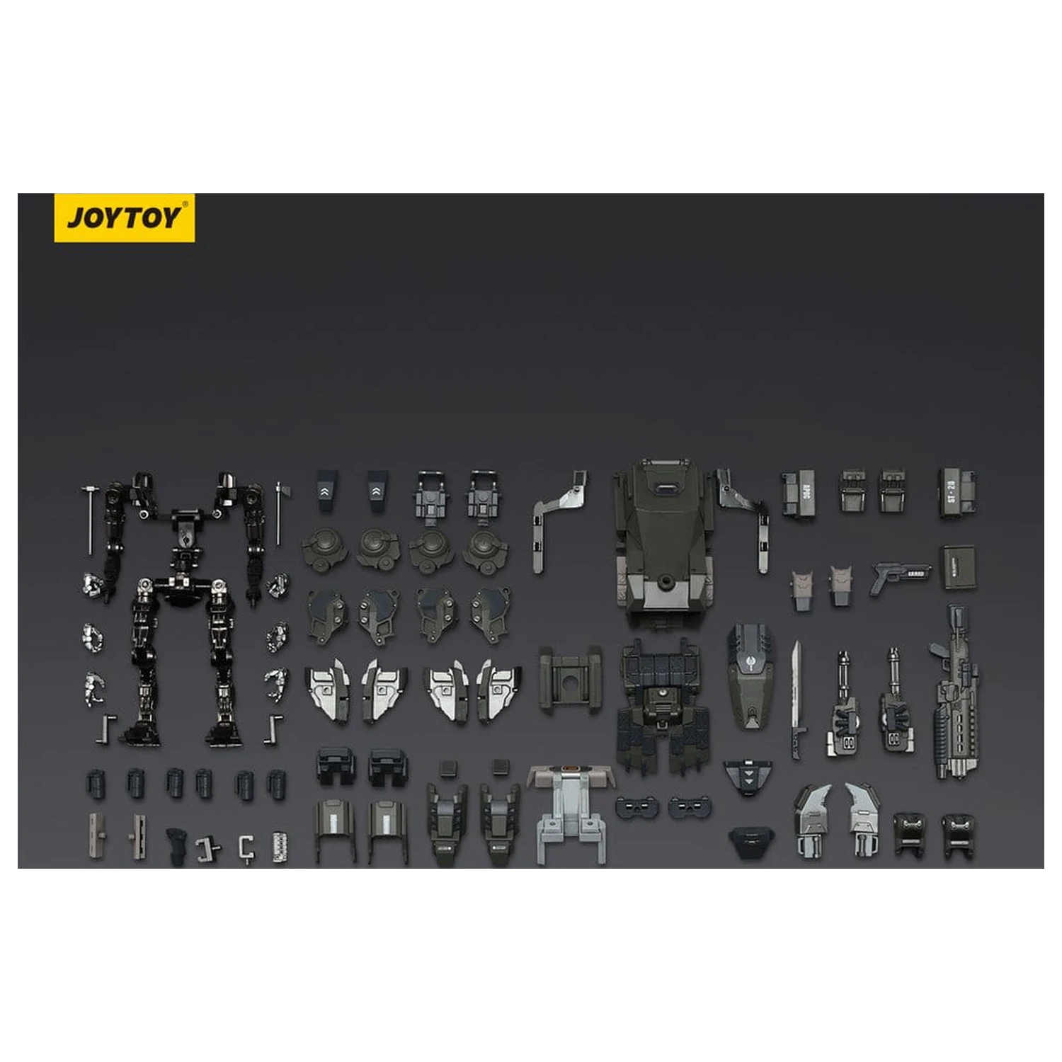 Dark Source Action Figur APOC Series Razor Stealth/Night Ops Mech 17 cm Produktfoto