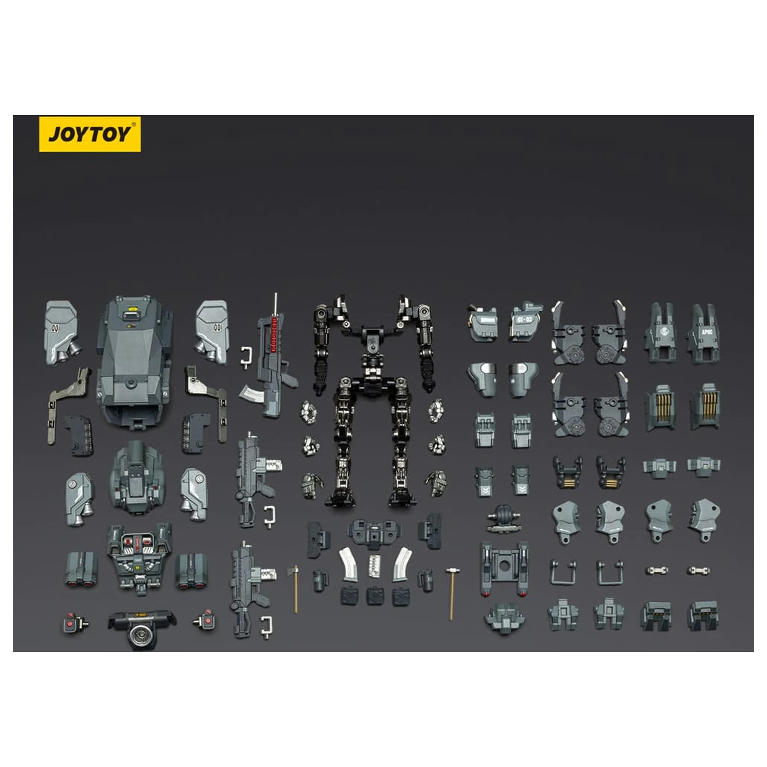 Dark Source Actionfigur APOC Series Shadow Mirage Multi-Dimensional Maneuver Battle Mech 16 cm Produktfoto