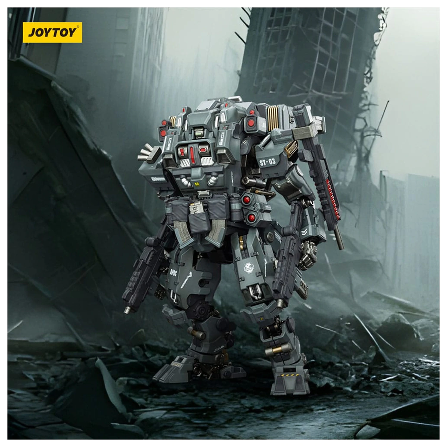 Dark Source Actionfigur APOC Series Shadow Mirage Multi-Dimensional Maneuver Battle Mech 16 cm Produktfoto