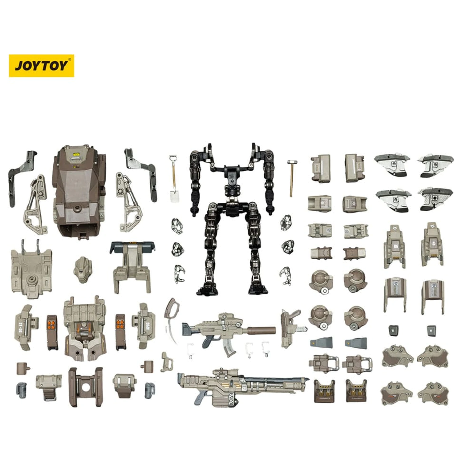 Dark Source Actionfigur APOC Series Sky Striker Precision Strike Mech 16 cm Produktfoto