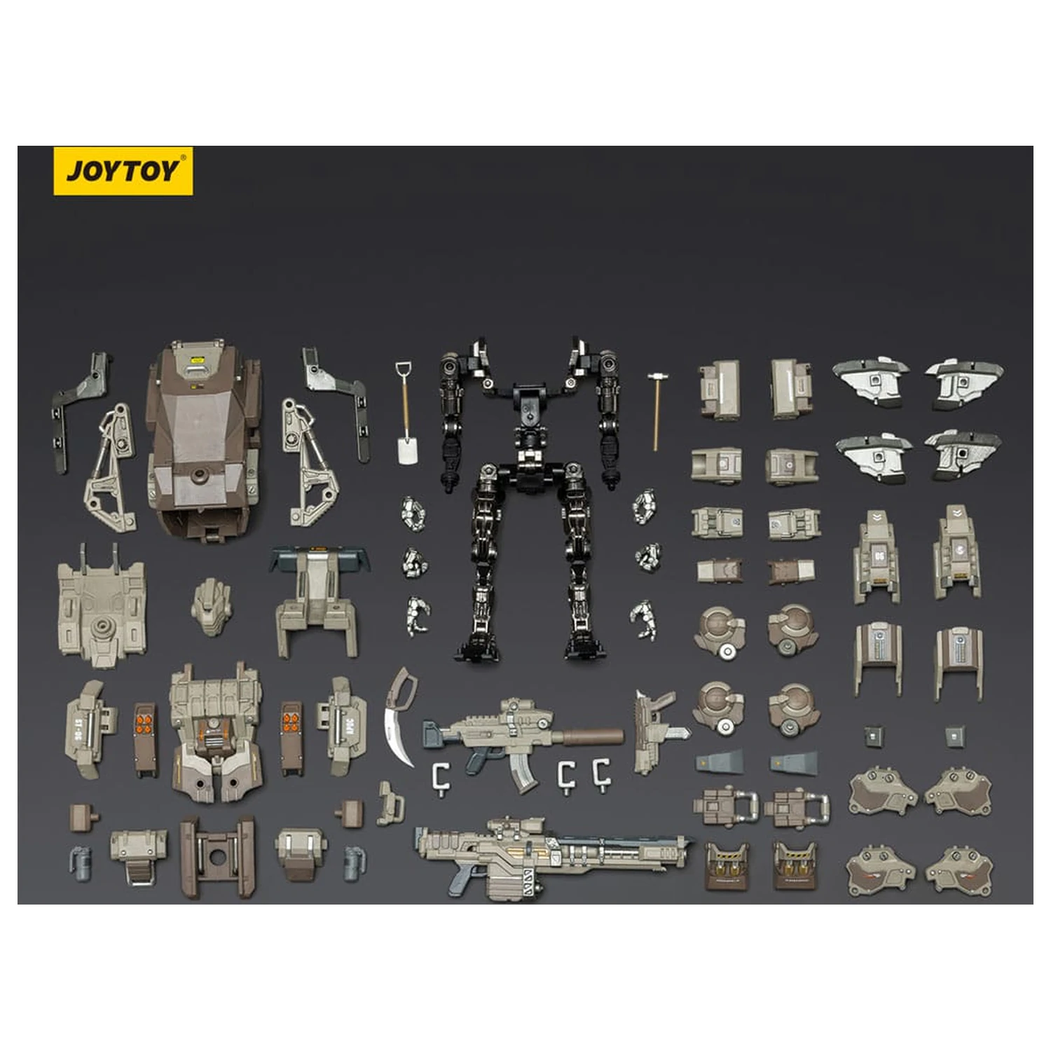 Dark Source Actionfigur APOC Series Sky Striker Precision Strike Mech 16 cm Produktfoto