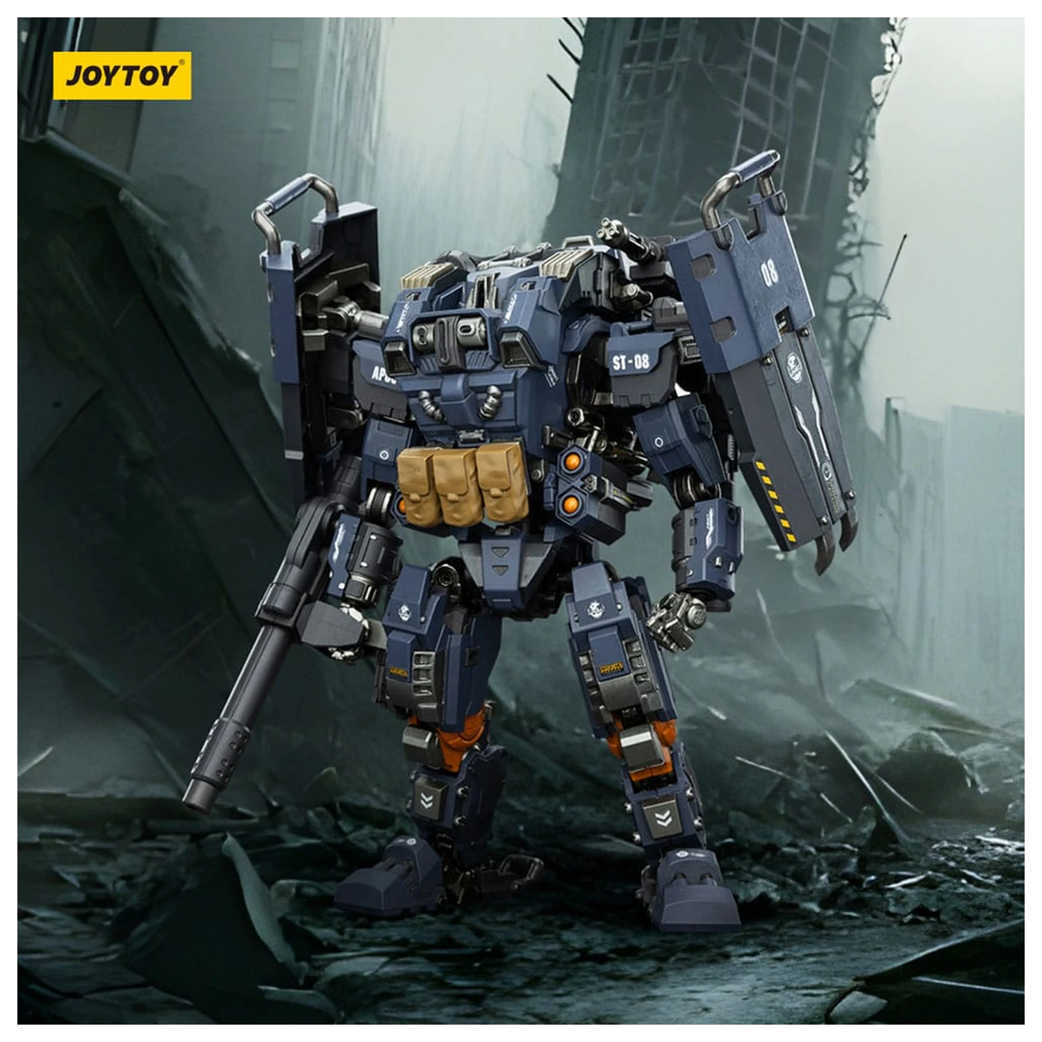Dark Source Actionfigur APOC Series Storm Lucis Fire Support Type Mech 16 cm Produktfoto