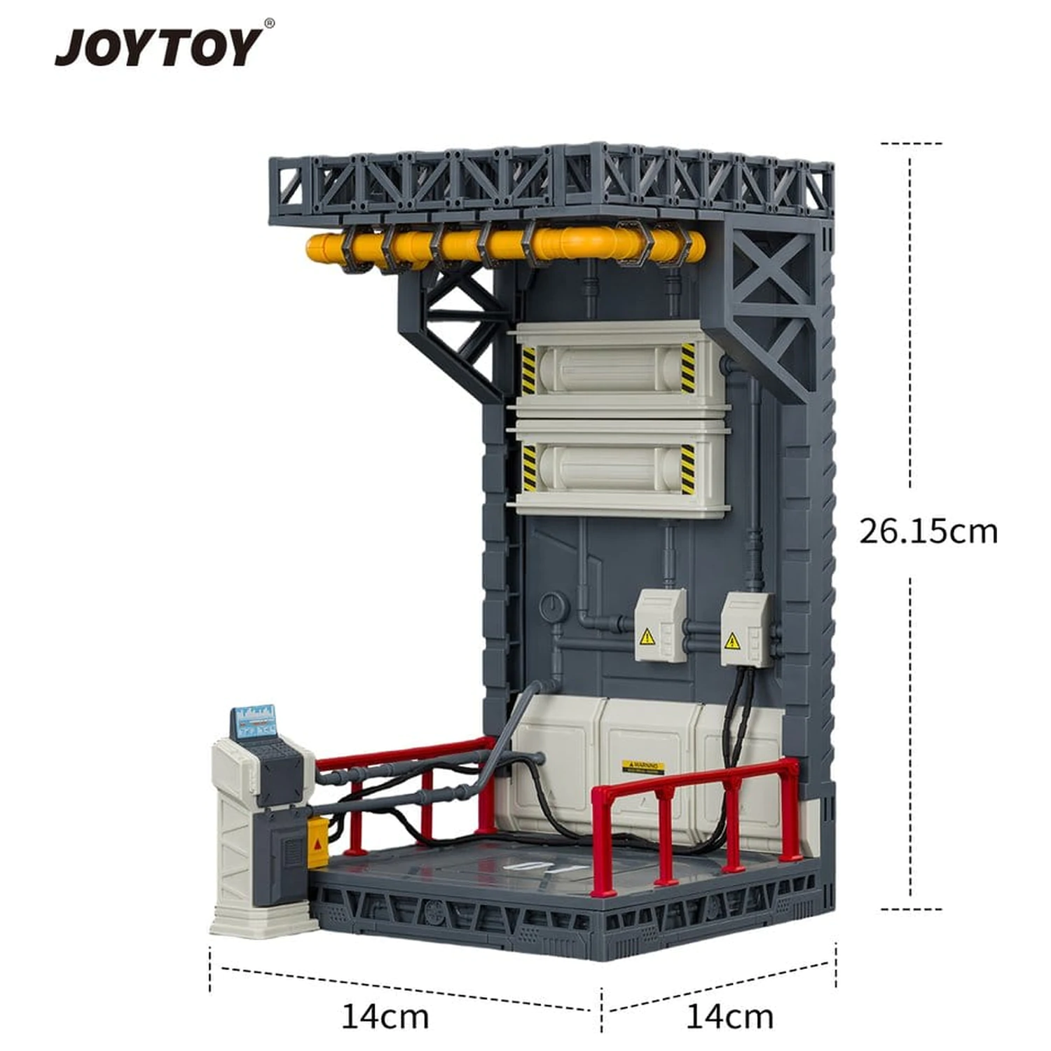 Dark Source Hangar-Stil Basis Diorama Vitrine-01 Produktfoto