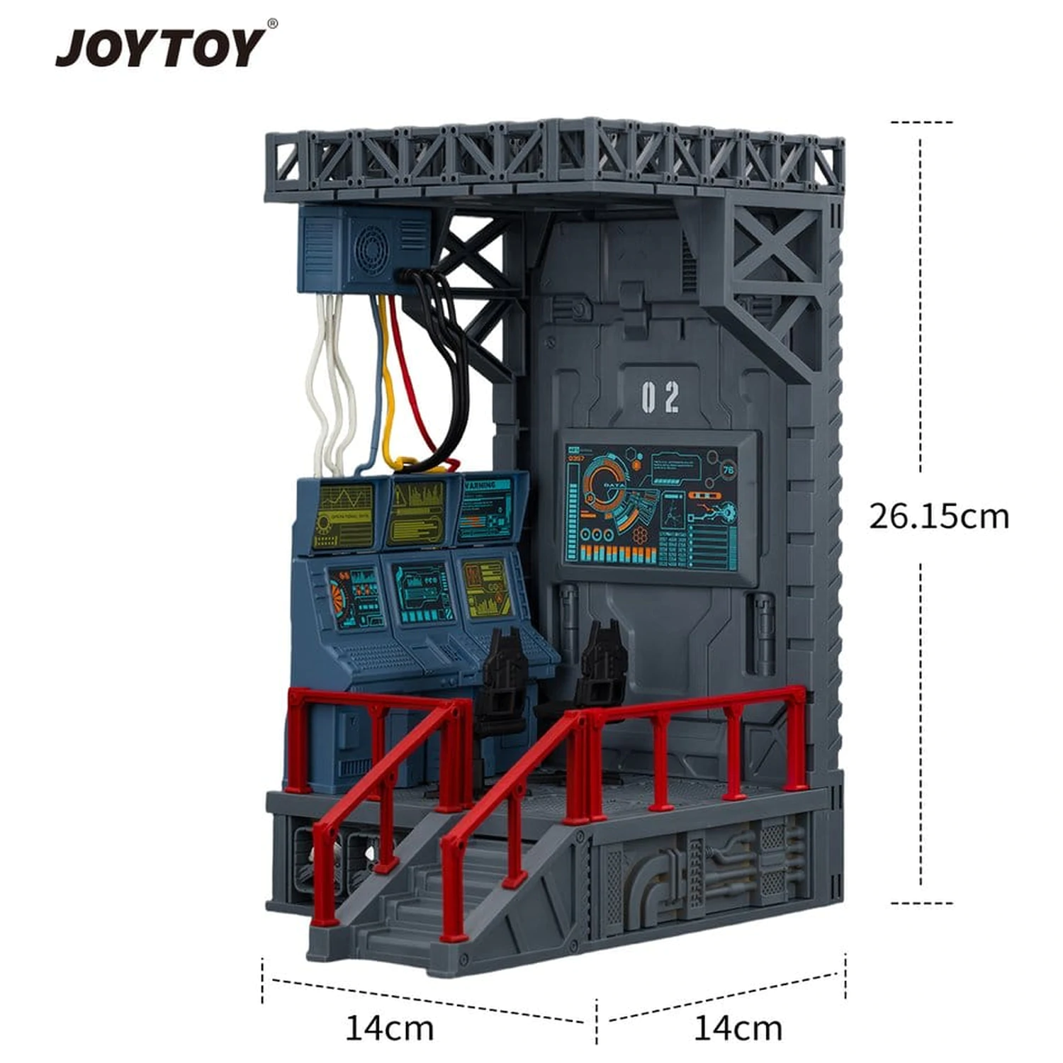 Dark Source Hangar-Stil Basis Diorama Vitrine-02 Produktfoto