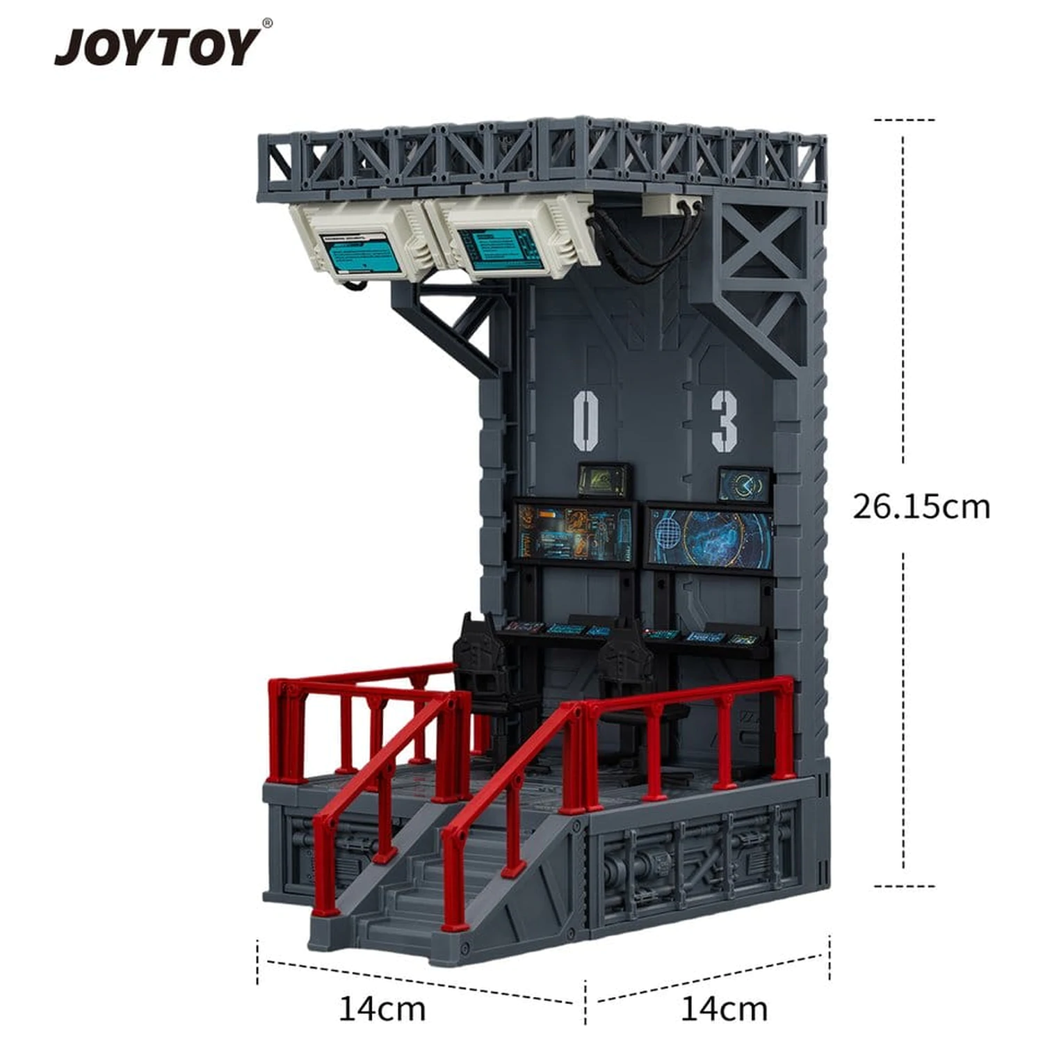Dark Source Hangar-Stil Basis Diorama Vitrine-03 Produktfoto