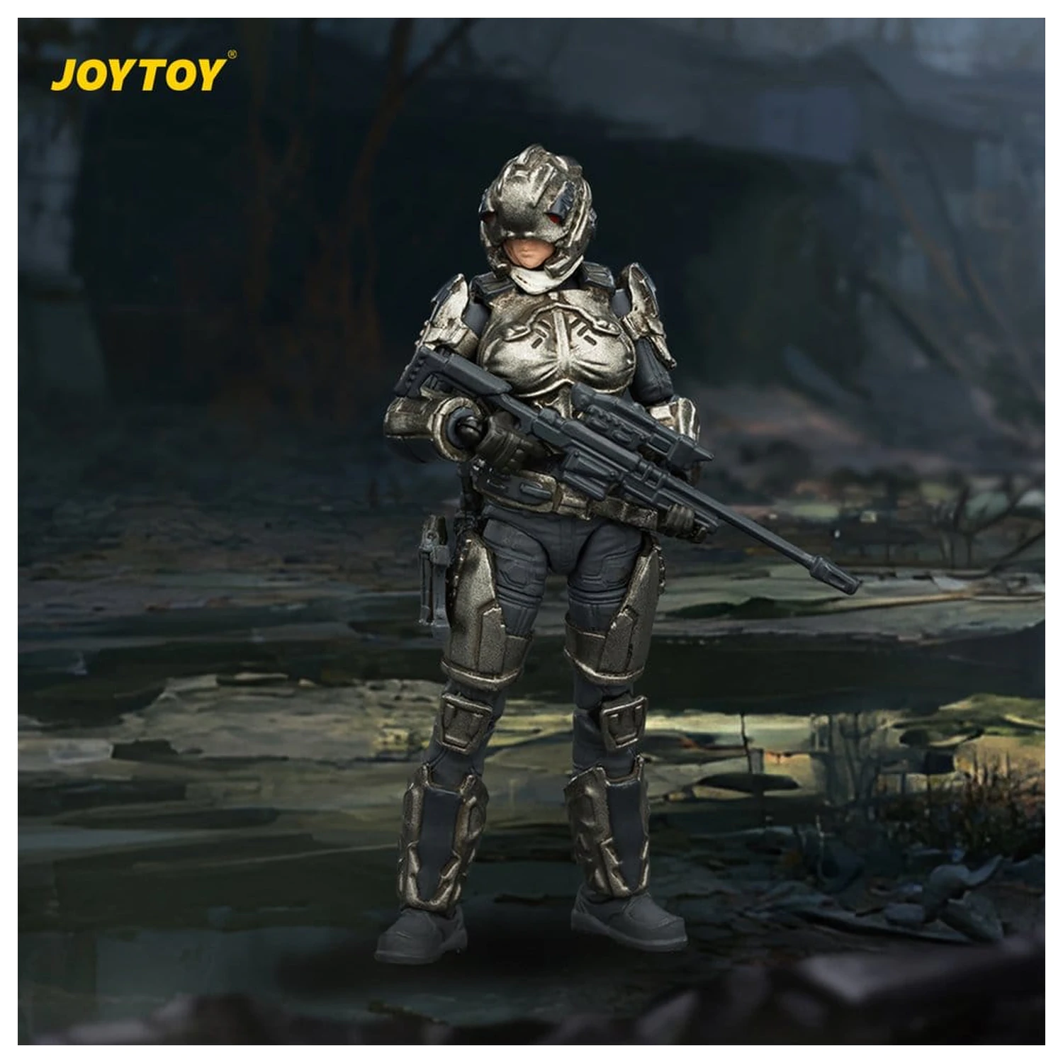 Dark Source Steel Ride Corps Actionfigur Scout Mist 8 cm Produktfoto
