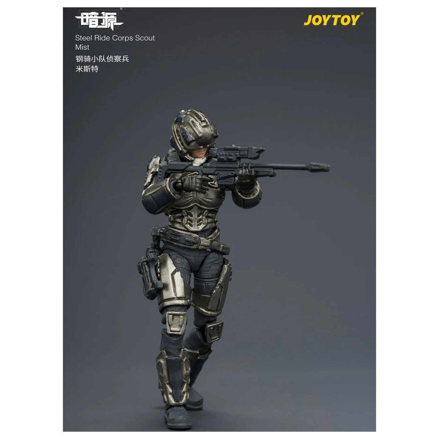 Dark Source Steel Ride Corps Actionfigur Scout Mist 8 cm Produktfoto
